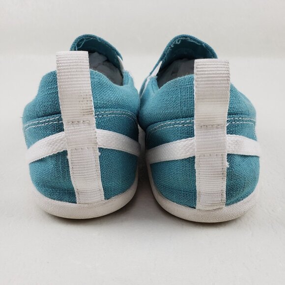 Xero Shoes Aptos Slip On Shoe Women 10 Turquoise Barefoot Minimalist Hemp Casual - Picture 10 of 13